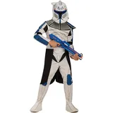 Rubies Star Wars Captain Rex Kostüm: Blue Clonetrooper Kinderkostüm