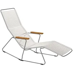 Outdoor Liege Click Sunrocker weiß