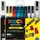 Uni-Ball POSCA PC-3M Acrylstift farbsortiert 0,9 - 1,3 mm, 8 St.