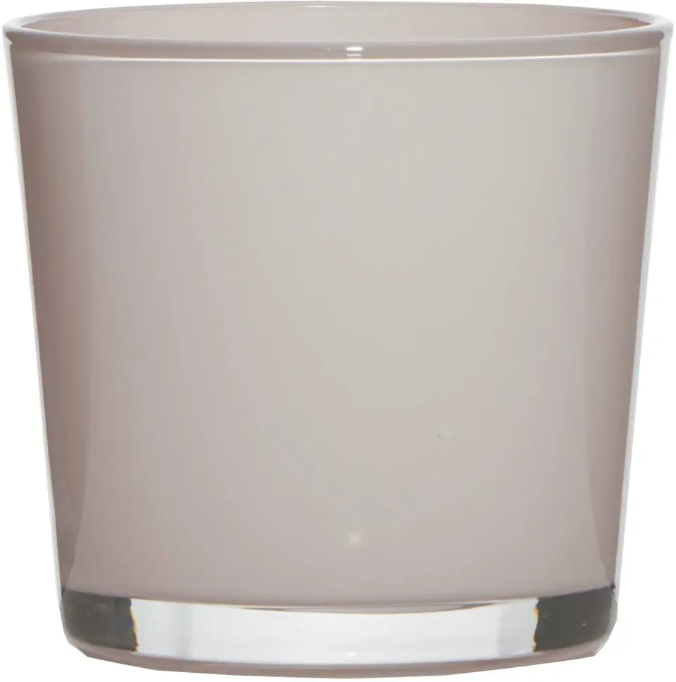 Glas Kübel H11D11,5cm Conner soft rosa