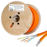 HB-Digital CAT 7a Verlegekabel Duplex Installationskabel max. 1200 MHz