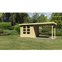 Karibu Gartenhaus Askola 3 inkl. 275 cm Schleppdach -