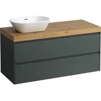 Laufen Lani Waschtischplatte mit Unterschrank, 1185mm, mit Ausschnitt links