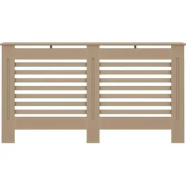 vidaXL Heizkörperverkleidung 152x19x81,5 cm MDF