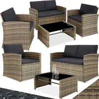 Tectake Lucca Rattan Lounge