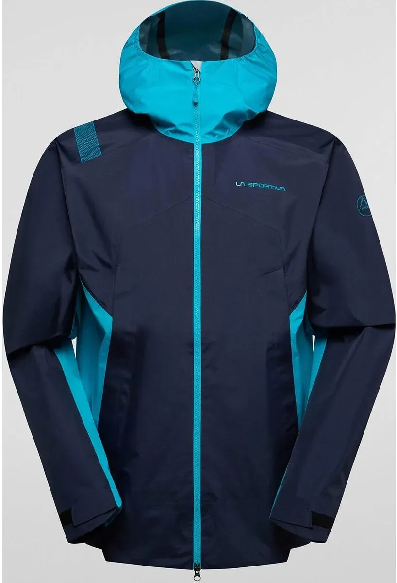 La Sportiva Discover Shell Jacket Men deep sea/tropic blue (B43B14) S