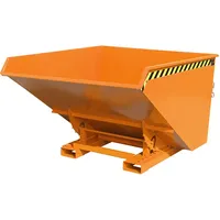 Bauer Kippbehälter Stahl 1700 mm Gelborange