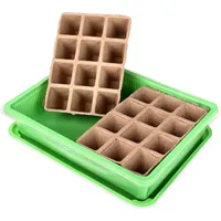 Schramm Schramm® 6 Stück Anzucht Set Gewächshaus Anzucht Schale