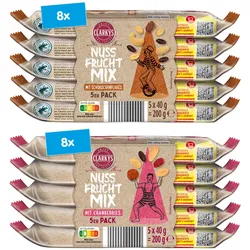 Clarkys Nuss-Frucht-Mix 200 g, verschiedene Sorten, 16er Pack