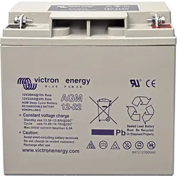 22Ah Victron AGM 12V Deep Cycle Batterie