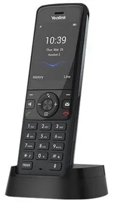 W78H - cordless extension handset - with Bluetooth interface with caller ID - 3-way call capability
