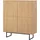 Home Affaire Highboard Lund 115 x 137 x 40 cm Beige / Braun