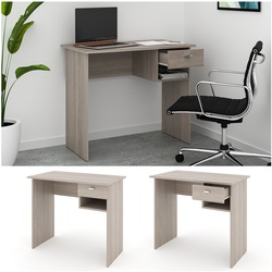 VICCO Schreibtisch COLIN Sonoma Eiche Arbeitstisch Bürotisch Regal PC Tisch
