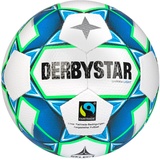 derbystar Gamma Light V22 Fußball Weiss Blau Grün 4