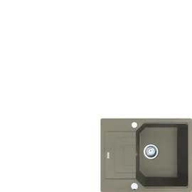 Franke Urban UBG 611-62 rechts Einbauspüle cashmere Excenterbetätigung 600 x 480 mm