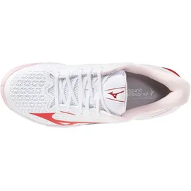 Mizuno Wave Exceed Tour 7 Herren White/Fiery Red/Pinkesque 39