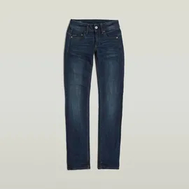 G-Star Midge Straight Jeans - Dunkelblau - Damen - 24-34