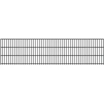FA-Bausysteme Doppelstabmattenzaun 6/5/6 250 cm x 63 cm Anthrazit