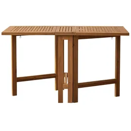 Tikamoon Gartentisch 130 x 74 x 65 cm Braun