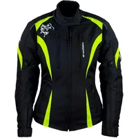 ROLEFF RACEWEAR Motorradjacke Lady Latina, Neon Gelb, Größe XL