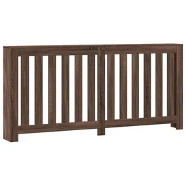 vidaXL Heizkörperverkleidung Braun Eiche 175x20x82 cm Holzwerkstoff