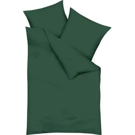 KAEPPEL Bettwäsche Bettwäsche "Uni", Biber, Uni grün