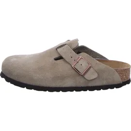 Birkenstock Boston Weichbettung Veloursleder taupe 38