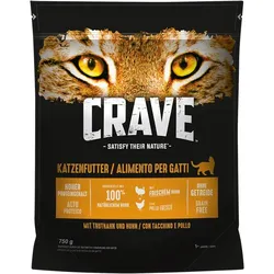 CRAVE mit Truthahn und Huhn 750 g