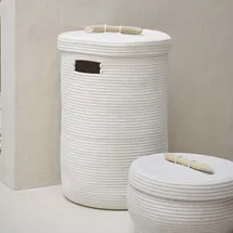 Aquanova OTIS Wäschekorb 60 l Elfenbein