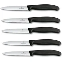 Victorinox Gemüsemesser 10 cm 6-tlg. Schwarz