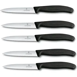 Victorinox Gemüsemesser 10 cm 6-tlg. Schwarz