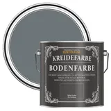 Rust-Oleum kratzfeste Kreidefarbe Bodenfarbe in mattem Finish -Marinegrau 2.5L