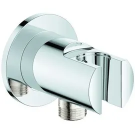 Grohe Relexa Wandanschlussbogen mit Wandbrausehalter verchromt