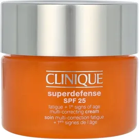 Clinique Superdefense SPF 25 Fatigue + 1st Signs of Age Multi-Correcting Cream combination oily to oily skin 30 ml