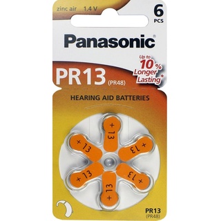 Batterie F. Hörgeräte Panasonic Pr 13 6 ST