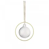 BLOMUS Kitai Christbaumkugeln, klar, 4 St.