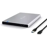 Fantec ALU7MMU3 silber Aluminium 2,5 SATA, USB 3.0, 7mm Bauhöh