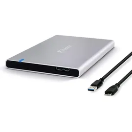 Fantec ALU7MMU3 silber Aluminium 2,5 SATA, USB 3.0, 7mm Bauhöh