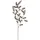 Creativ green Winterliche Kunstpflanze CREATIV GREEN "Weihnachtsdeko", silber (silberfarben), B:25cm H:93cm T:20cm, Kunststoff, Kunstpflanzen, Zweig mit zahlreichen Tannenspitzen, silber, 2er-Set