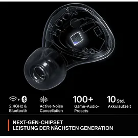 SteelSeries Arctis GameBuds PlayStation Schwarz
