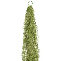 CREATIV green künstliche Pflanze Tillandsienhänger, ca 140cm, Kunststoff, grün