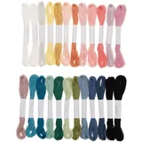 Rico Design Stickgarnset Multicolour Pastell 24 St.