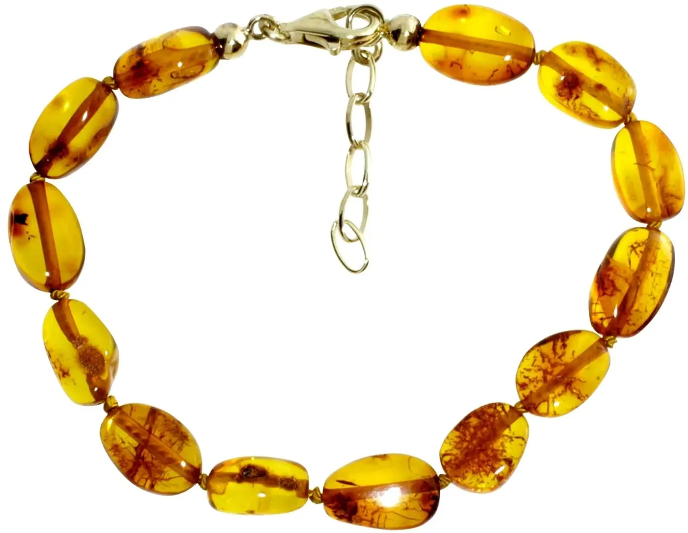 Armband OSTSEE-SCHMUCK "Ostsee-Schmuck Armband Serana Armband Serana", braun, Armbänder, Damen, 19cm, Bernstein