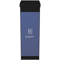 PAPERFLOW Mülltrenner 60,0 l schwarz, blau