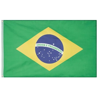 Brasilien Flagge MUWO "Nations Together" 90 x 150 cm-Größe:Einheitsgröße