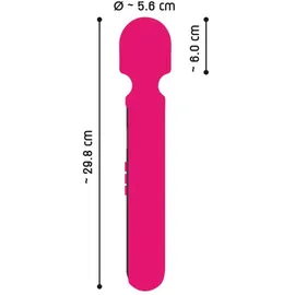 You2Toys Vibrator „Pink Sunset Wand mit Digital-Display, pink