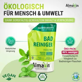 AlmaWin Badreiniger Nachfüllbeutel 500 ml