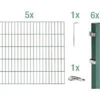GAH Alberts GAH-Alberts Komplettset Doppelstabmatten 10m 80 cm hoch,