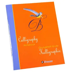 Brause 5x Übungsheft für die Kalligrafie, für Kinder und Jugendliche, Version DE/ENG - 98204SB