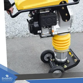BAMATO Vibrationsstampfer V-90G mit Fahrwerk